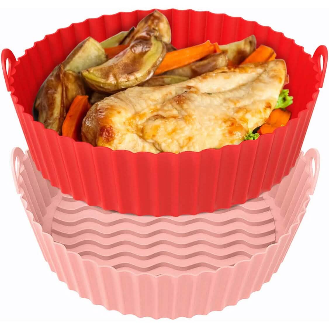 Reusable Silicone Air Fryer Liners (2-Pack)