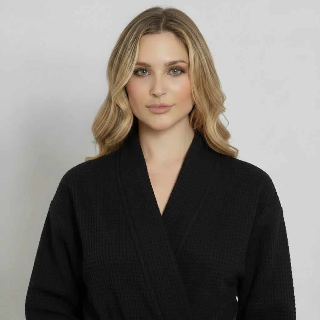 Waffle Robe Womens – Lightweight, Quick-Dry Spa Comfort