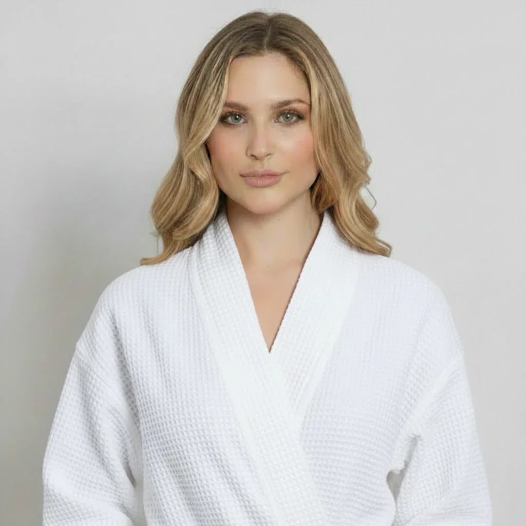 Waffle Robe Womens – Lightweight, Quick-Dry Spa Comfort